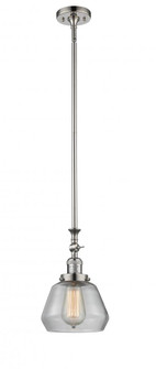 Fulton - 1 Light - 7 inch - Polished Nickel - Stem Hung - Adjustable Mini Pendant (3442|206-PN-G172)