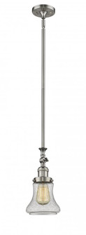 Bellmont - 1 Light - 6 inch - Brushed Satin Nickel - Stem Hung - Adjustable Mini Pendant (3442|206-SN-G194)