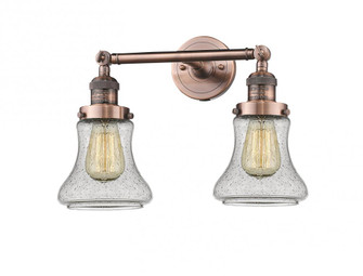 Bellmont - 2 Light - 17 inch - Antique Copper - Adjustable Bath Vanity Light (3442|208-AC-G194)