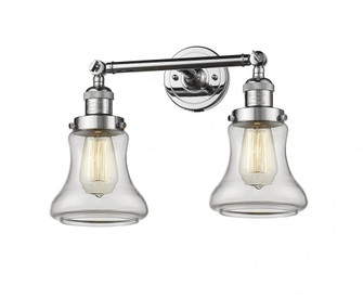 Bellmont - 2 Light - 17 inch - Polished Chrome - Adjustable Bath Vanity Light (3442|208-PC-G192)