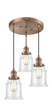 Canton 3 Light Multi-Pendant (3442|211/3-AC-G182)