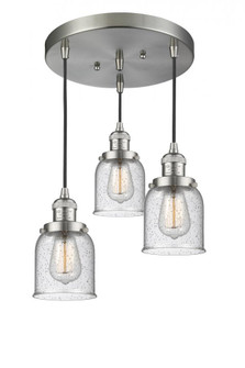 Small Bell 3 Light Multi-Pendant (3442|211/3-SN-G54)