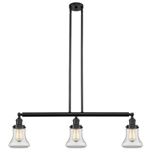 Bellmont - 3 Light - 39 inch - Oil Rubbed Bronze - Stem Hung - Adjustable Island Light (3442|213-OB-G192)