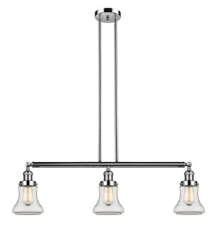 Bellmont - 3 Light - 39 inch - Polished Nickel - Stem Hung - Adjustable Island Light (3442|213-PN-G192)