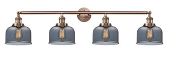 Bell - 4 Light - 44 inch - Antique Copper - Adjustable Bath Vanity Light (3442|215-AC-G73)