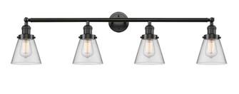 Cone - 4 Light - 42 inch - Oil Rubbed Bronze - Adjustable Bath Vanity Light (3442|215-OB-G62)