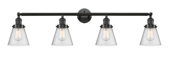 Cone - 4 Light - 42 inch - Oil Rubbed Bronze - Adjustable Bath Vanity Light (3442|215-OB-G64)