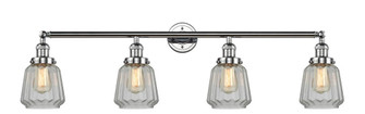 Chatham - 4 Light - 42 inch - Polished Chrome - Adjustable Bath Vanity Light (3442|215-PC-G142)