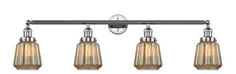 Chatham - 4 Light - 42 inch - Polished Chrome - Adjustable Bath Vanity Light (3442|215-PC-G146)