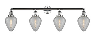 Geneseo - 4 Light - 43 inch - Polished Chrome - Adjustable Bath Vanity Light (3442|215-PC-G165)
