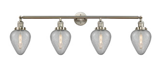 Geneseo - 4 Light - 43 inch - Brushed Satin Nickel - Adjustable Bath Vanity Light (3442|215-SN-G165)