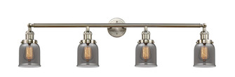 Bell - 4 Light - 42 inch - Brushed Satin Nickel - Adjustable Bath Vanity Light (3442|215-SN-G53)