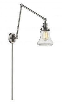 Bellmont - 1 Light - 8 inch - Brushed Satin Nickel -Adjustable Swing Arm (3442|238-SN-G192)