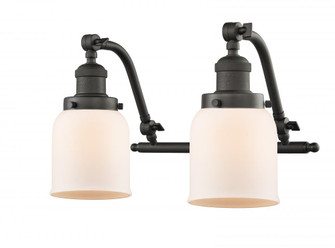 Bell - 2 Light - 18 inch - Oil Rubbed Bronze - Adjustable Bath Vanity Light (3442|515-2W-OB-G51)