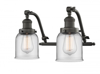 Bell - 2 Light - 18 inch - Oil Rubbed Bronze - Adjustable Bath Vanity Light (3442|515-2W-OB-G52)