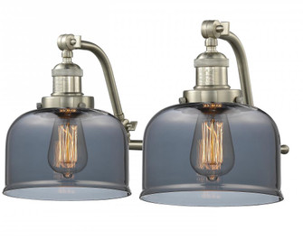 Bell - 2 Light - 18 inch - Brushed Satin Nickel - Adjustable Bath Vanity Light (3442|515-2W-SN-G73)