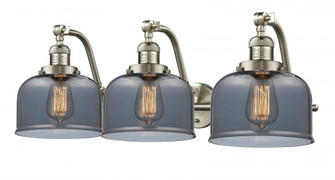 Bell - 3 Light - 28 inch - Brushed Satin Nickel - Adjustable Bath Vanity Light (3442|515-3W-SN-G73)