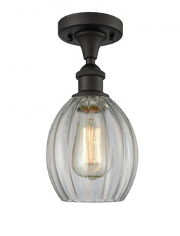 Eaton - 1 Light - 6 inch - Oil Rubbed Bronze - Semi-Flush Mount (3442|516-1C-OB-G82)