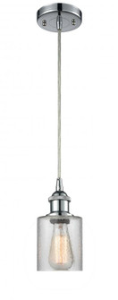 Cobbleskill - 1 Light - 5 inch - Polished Chrome - Cord hung - Mini Pendant (3442|516-1P-PC-G112)
