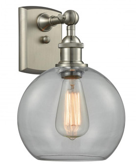 Athens - 1 Light - 8 inch - Brushed Satin Nickel - Sconce (3442|516-1W-SN-G122)