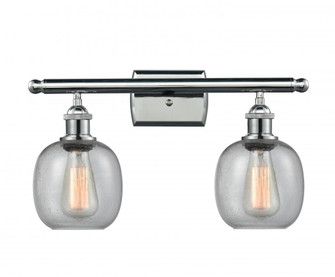 Belfast - 2 Light - 16 inch - Polished Chrome - Bath Vanity Light (3442|516-2W-PC-G104)