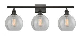 Athens - 3 Light - 28 inch - Oil Rubbed Bronze - Bath Vanity Light (3442|516-3W-OB-G125)