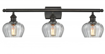 Fenton - 3 Light - 27 inch - Oil Rubbed Bronze - Bath Vanity Light (3442|516-3W-OB-G92)