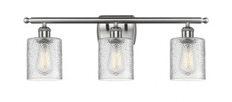 Cobbleskill - 3 Light - 25 inch - Brushed Satin Nickel - Bath Vanity Light (3442|516-3W-SN-G112)