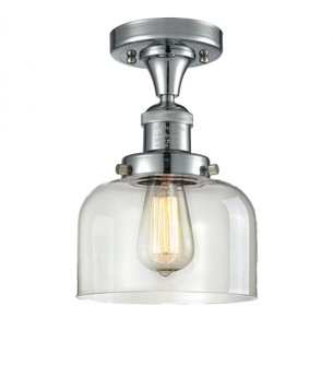 Bell - 1 Light - 8 inch - Polished Chrome - Semi-Flush Mount (3442|517-1CH-PC-G72)