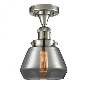Fulton - 1 Light - 7 inch - Polished Nickel - Semi-Flush Mount (3442|517-1CH-PN-G173)