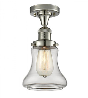 Bellmont - 1 Light - 6 inch - Polished Nickel - Semi-Flush Mount (3442|517-1CH-PN-G192)