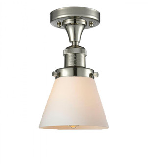 Cone - 1 Light - 7 inch - Polished Nickel - Semi-Flush Mount (3442|517-1CH-PN-G61)