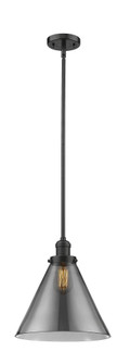 Cone - 1 Light - 12 inch - Oil Rubbed Bronze - Stem Hung - Mini Pendant (3442|201S-OB-G43-L)