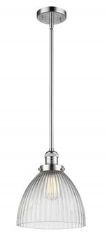 Seneca Falls - 1 Light - 10 inch - Polished Chrome - Stem Hung - Mini Pendant (3442|201S-PC-G222)