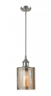Cobbleskill - 1 Light - 5 inch - Brushed Satin Nickel - Mini Pendant (3442|516-1S-SN-G116)