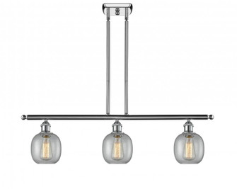 Belfast - 3 Light - 36 inch - Polished Chrome - Stem hung - Island Light (3442|516-3I-PC-G104)