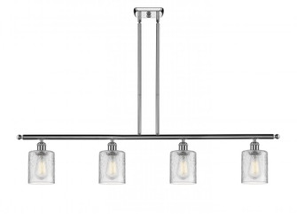 Cobbleskill - 4 Light - 48 inch - Polished Chrome - Stem hung - Island Light (3442|516-4I-PC-G112)
