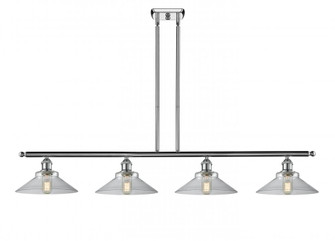 Orwell - 4 Light - 48 inch - Polished Chrome - Cord hung - Island Light (3442|516-4I-PC-G132)