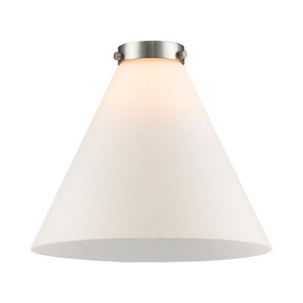 Cone - 12 inch - Cased Matte White Glass (3442|G41-L)