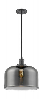 Bell - 1 Light - 12 inch - Oil Rubbed Bronze - Cord hung - Mini Pendant (3442|201C-OB-G73-L-LED)
