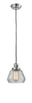 Fulton - 1 Light - 7 inch - Polished Nickel - Cord hung - Mini Pendant (3442|201C-PN-G172-LED)