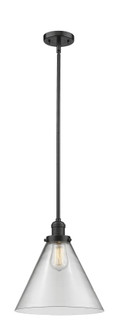 Cone - 1 Light - 12 inch - Oil Rubbed Bronze - Stem Hung - Mini Pendant (3442|201S-OB-G42-L-LED)