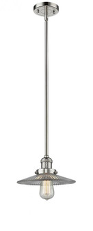 Halophane - 1 Light - 9 inch - Polished Nickel - Stem Hung - Mini Pendant (3442|201S-PN-G2-LED)