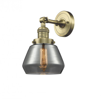 Fulton - 1 Light - 7 inch - Antique Brass - Adjustable Sconce (3442|203-AB-G173)
