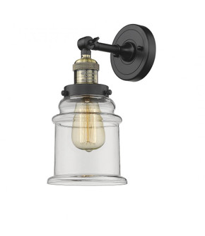 Canton - 1 Light - 7 inch - Black Antique Brass - Adjustable Sconce (3442|203-BAB-G182-LED)