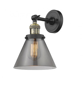 Cone - 1 Light - 8 inch - Black Antique Brass - Adjustable Sconce (3442|203-BAB-G43-LED)