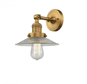 Halophane - 1 Light - 9 inch - Brushed Brass - Adjustable Sconce (3442|203-BB-G2-LED)