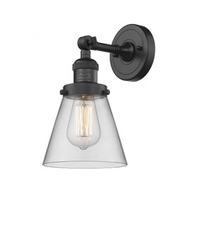 Cone - 1 Light - 6 inch - Matte Black - Sconce (3442|203-BK-G62)