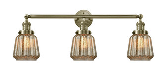 Chatham - 3 Light - 30 inch - Antique Brass - Bath Vanity Light (3442|205-AB-G146)