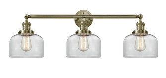 Bell - 3 Light - 32 inch - Antique Brass - Bath Vanity Light (3442|205-AB-G72-LED)